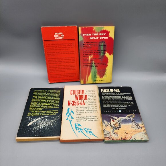 Lot of 5 Vintage Sci-Fi Books by Edmond Hamilton - Classic Pulp Fiction - Picture 6 of 6